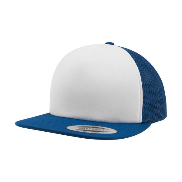 Foam Trucker with White Front - Royal/White/Royal - One Size