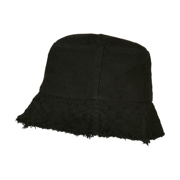 Open Edge Bucket Hat - Black - One Size